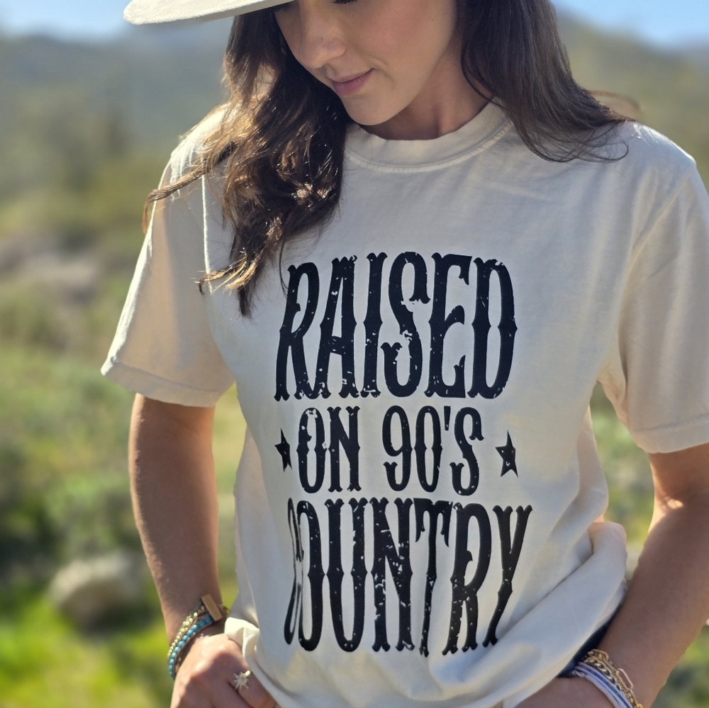 Raised on 90's Country Graphic Tee
